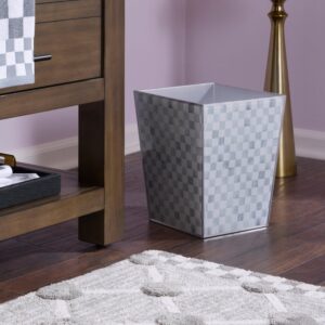 Sterling Check Glass Bath Collection – Sterling Check, Waste Bin