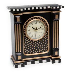 Courtly Check Mantel Clock