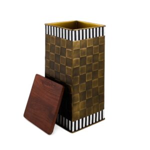 Courtly Storage Bin – Courtly Stripe, Tall