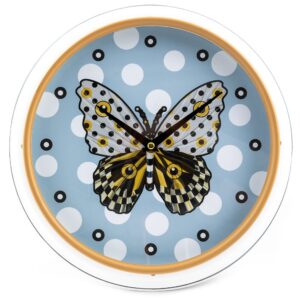 Spot On Butterfly Wall Clock