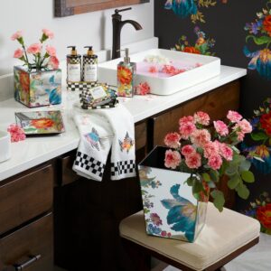 Flower Market Reflections Bath Collection – Flower Market Reflections, Boutique Tissue Box Cover