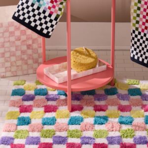 Rosy Check Capiz Bath Collection – Rosy Check, Vanity Tray