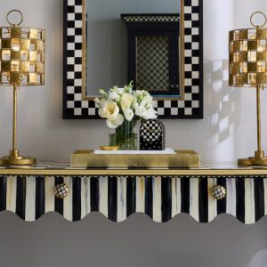 Courtly Check Lacquer Tray