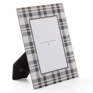 Black & White Tartan 5″ x 7″ Frame