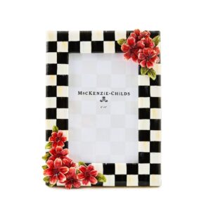 Courtly Check Floral Frame