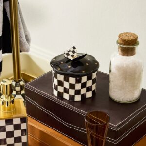 Courtly Check Butterfly Trinket Box