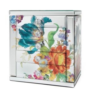 Flower Market Reflections Jewelry Armoire