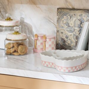 Farmhouse Canister – Rosy Check, Set of 2