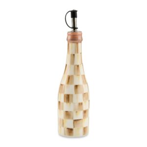 Sterling Check Farmhouse Oil Cruet – Mocha Check