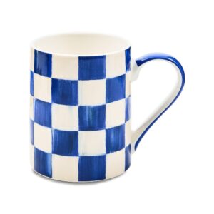 Courtly Check Porcelain Mug – Royal Check
