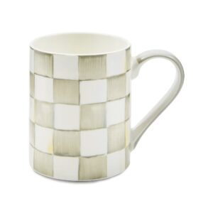 Courtly Check Porcelain Mug – Sterling Check