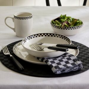 Courtly Check Everyday Bowls, Set of 4