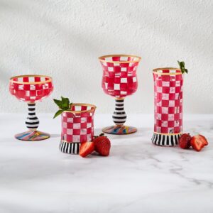 Carnival Glassware – Fuchsia, Wine Glass