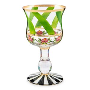 Maypole Leaf Wine Glass