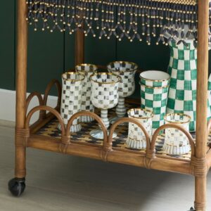 Carnival Glassware – White, Wine Glass