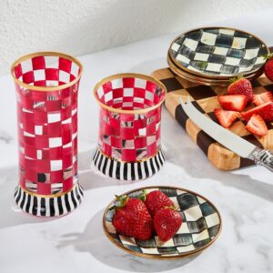 Carnival Glassware – Fuchsia, Tumbler Glass, Set of 2