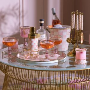 Rosy Check Glassware – Rosy Check, Tumbler Glass, Set of 2