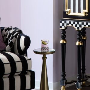 Violet Check Glassware – Violet Check, Tumbler Glass, Set of 2