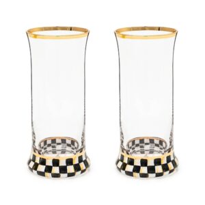 Courtly Check Glassware