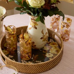 Wild Rose Glassware, Set of 4 – Wild Rose, Highball Glass, Set of 4