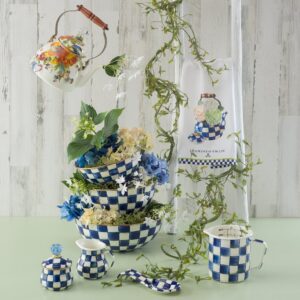 Hydrangea Tea Kettle Dish Towel