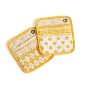Argyle Potholders – Yellow – Set of 2