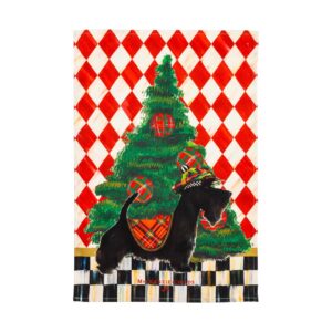 Scottie Dish Towel