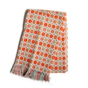 Dot & Dash Throw – Saffron