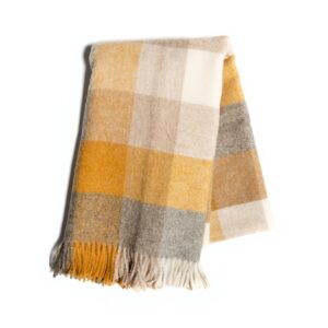 Sunset Plaid Throw
