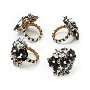 Marquee Napkin Rings – Set of 4