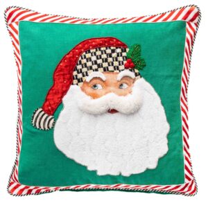 Retro Santa Throw Pillow