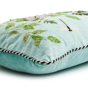 Floral & Bee Throw Pillow – Floral & Bee, Lumbar Pillow