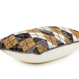 Mad For Plaid Argyle Pillow – Mad For Plaid Argyle, Lumbar Pillow