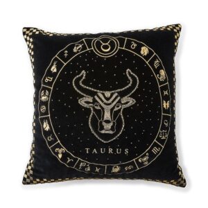 Zodiac Throw Pillow – Zodiac, Taurus