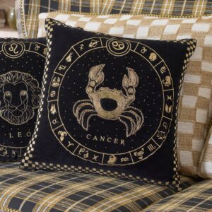 Zodiac Throw Pillow – Zodiac, Cancer