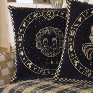 Zodiac Throw Pillow – Zodiac, Leo
