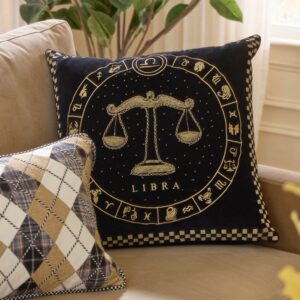 Zodiac Throw Pillow – Zodiac, Libra
