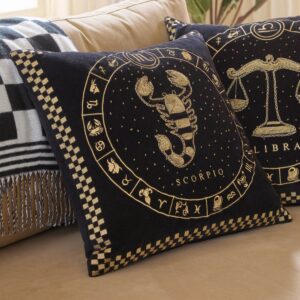 Zodiac Throw Pillow – Zodiac, Scorpio