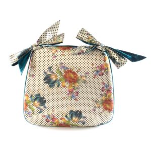 Flower Market Chair Cushion