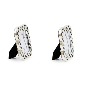 Wavy Check Silver Plated Frame – Wavy Check, Set of 2