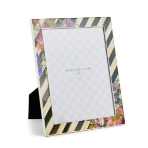 Floral Silver Plated Frame – Flower Market, 8″ x 10″