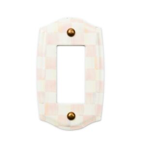 Rosy Check Switch Plate – Rosy Check, Single Rocker Switch