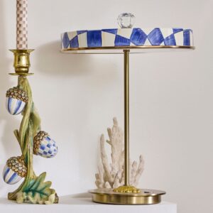 Courtly Check LED Rechargeable Disk Table Lamp – Royal Check