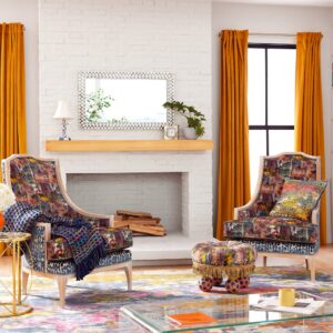 Violet Check Candlestick Lamp – Royal Check