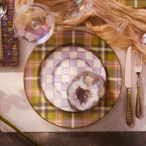 Tartan Violet Dinnerware – Violet Tartan, Charger Plate