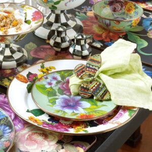 White Flower Market Enamel Dinnerware – White Flower Market, Charger Plate
