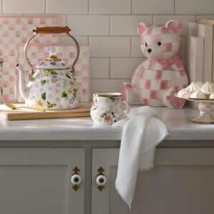 Floral Enamel Mug – Wildflowers Pink, Single