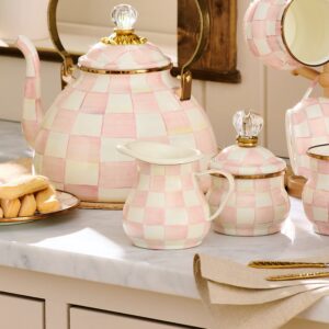 Courtly Check Creamer – Rosy Check