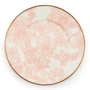 Rosy English Garden Enamel Dinnerware – Rosy English Garden, Salad Plate