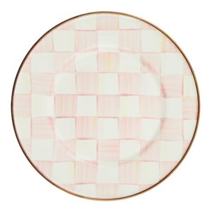 Rosy Check Enamel Dinnerware
